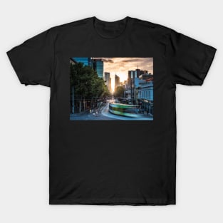 Melbourne Tram at Sunset T-Shirt